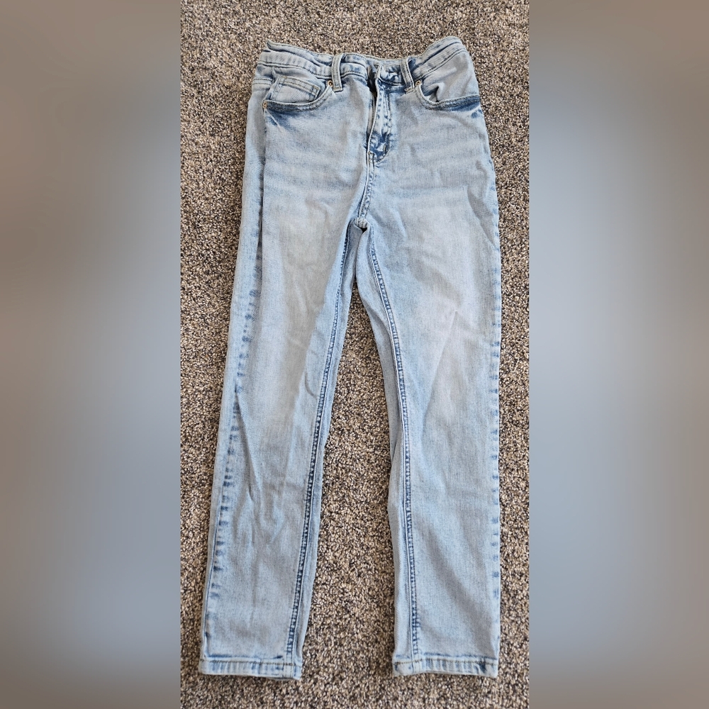 Sky Blue Skinny Jeans for Youth